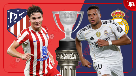  Trực tiếp Atletico vs Real Madrid, 21h15 ngày 27/9